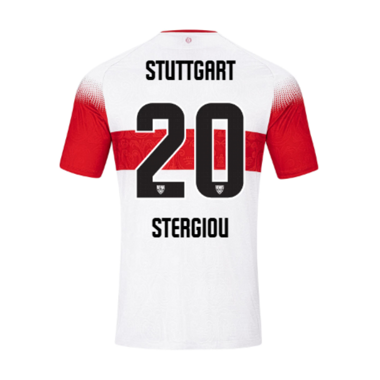 VfB Stuttgart Home STERGIOU 20 Jersey 26-27