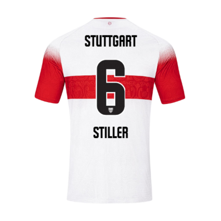 VfB Stuttgart Home STILLER 6 Jersey 26-27