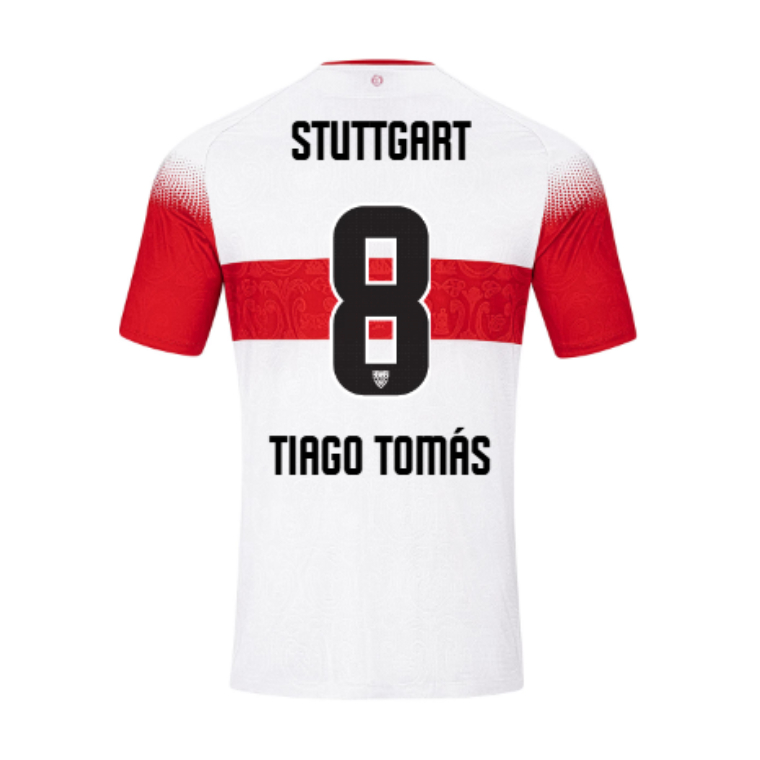 VfB Stuttgart Home TIAGO TOMÁS 8 Jersey 26-27