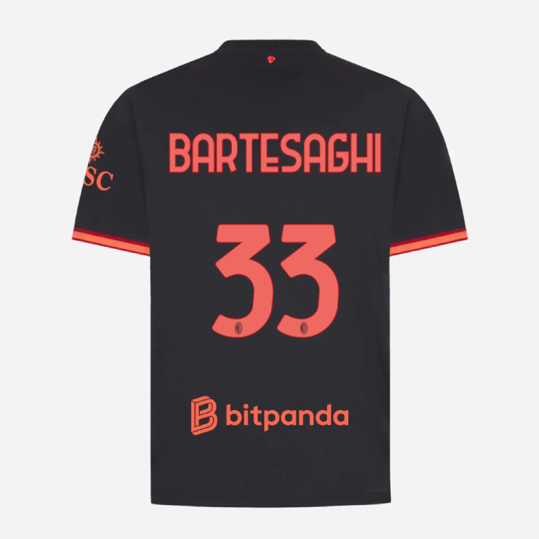 AC Milan Third BARTESAGHI 33 Jersey 26-27