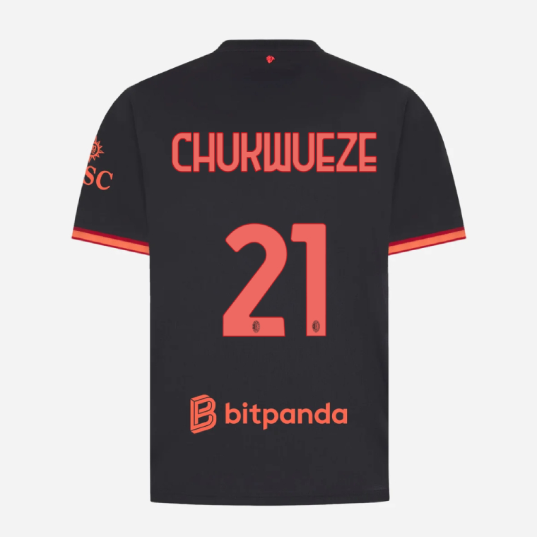 AC Milan Third CHUKWUEZE 21 Jersey 26-27