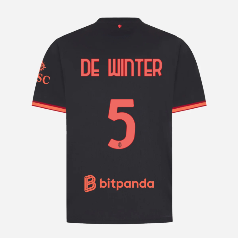 AC Milan Third DE WINTER 5 Jersey 26-27