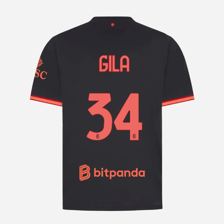 AC Milan Third GILA 34 Jersey 26-27