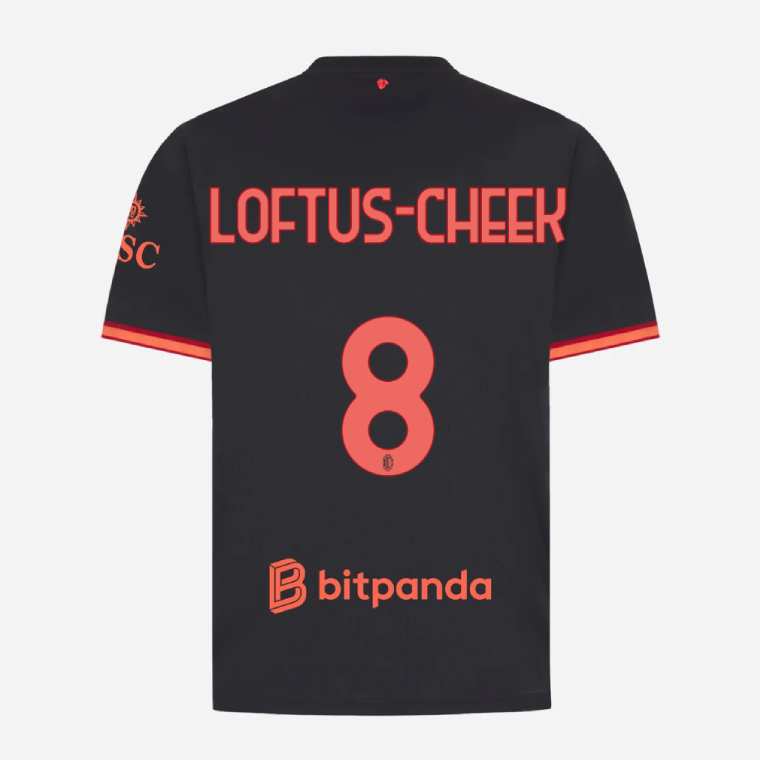 AC Milan Third LOFTUS-CHEEK 8 Jersey 26-27