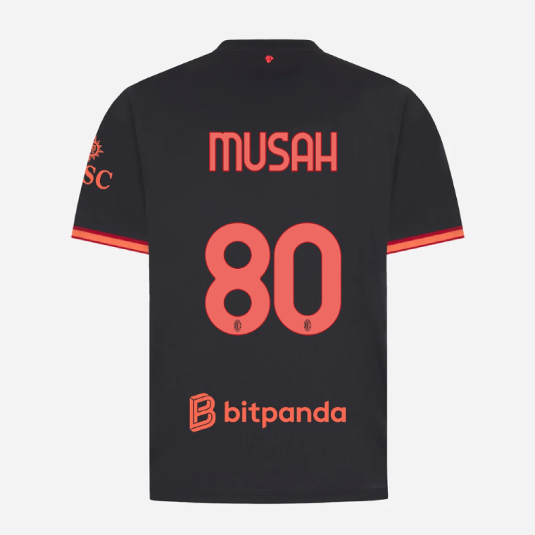 AC Milan Third MUSAH 80 Jersey 26-27