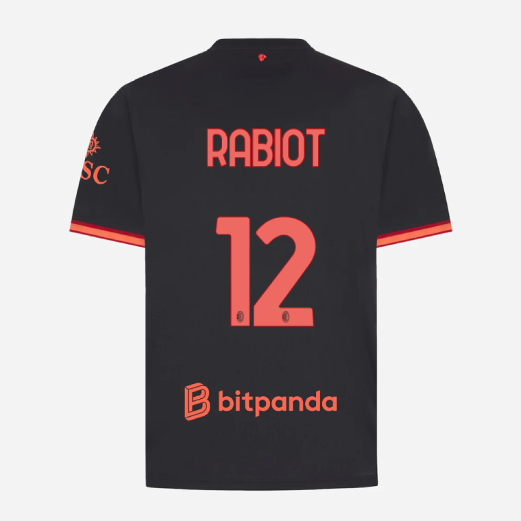 AC Milan Third RABIOT 12 Jersey 26-27