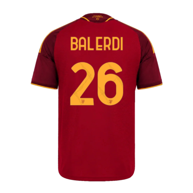As Roma Home BALERDI 26 Jersey 26-27