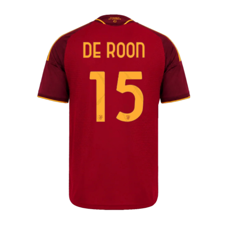 As Roma Home DE ROON 15 Jersey 26-27