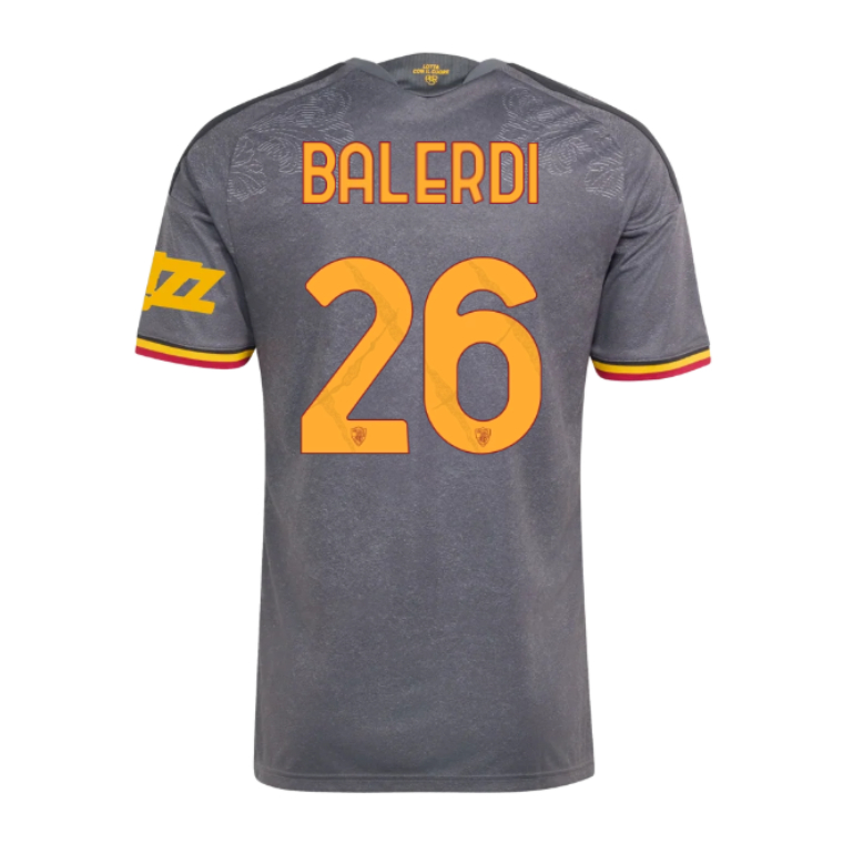 As Roma Third BALERDI 26 Jersey 26-27