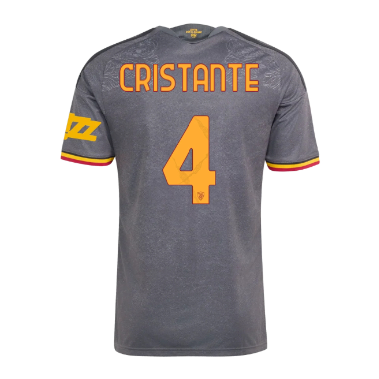 As Roma Third CRISTANTE 4 Jersey 26-27