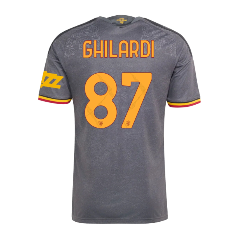 As Roma Third GHILARDI 87 Jersey 26-27