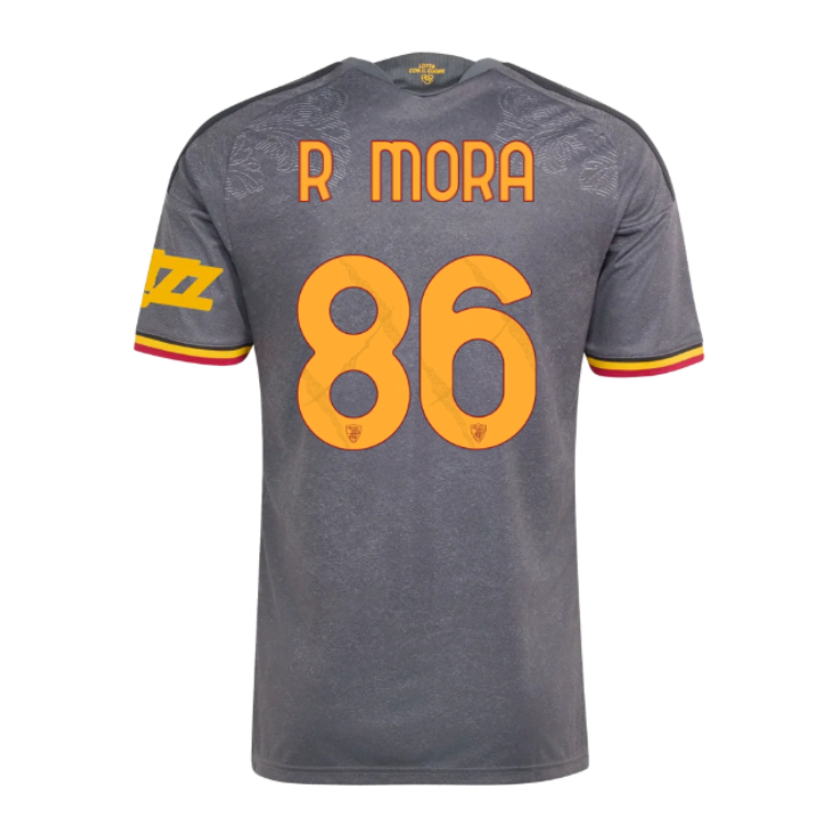 As Roma Third R.MORA 86 Jersey 26-27