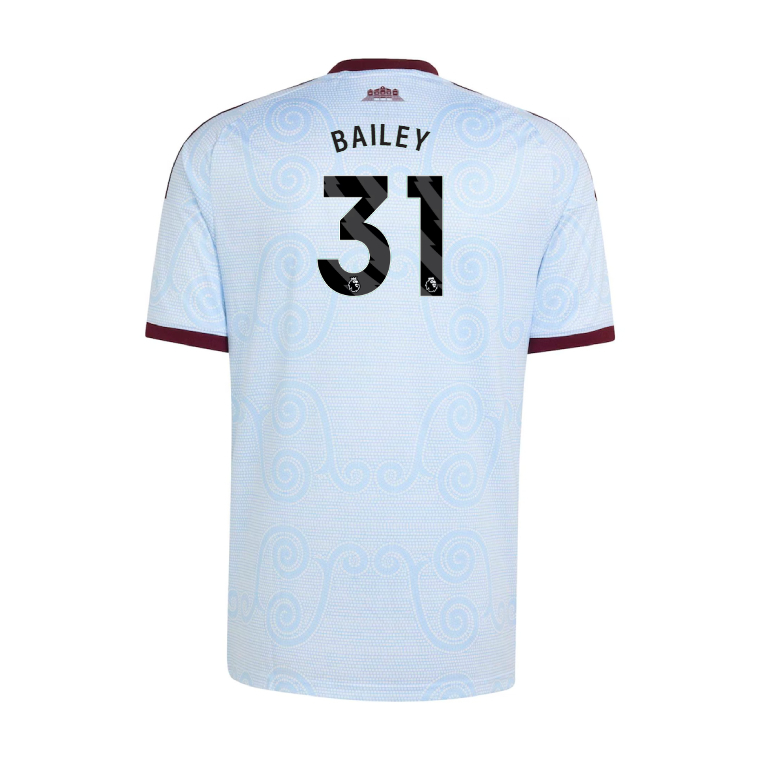 Aston Villa Third BAILEY 31 Jersey 26-27