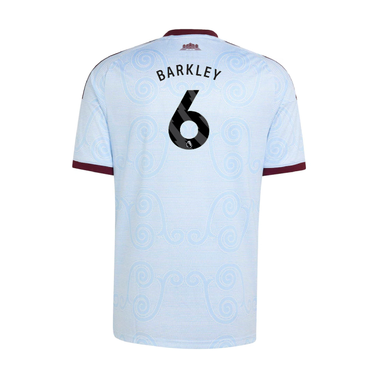 Aston Villa Third BARKLEY 6 Jersey 26-27