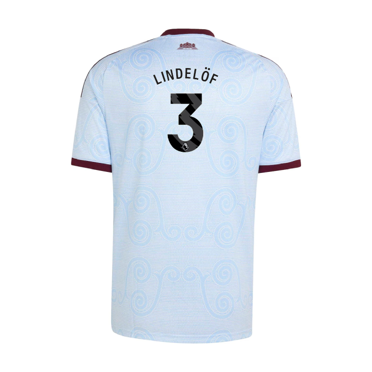 Aston Villa Third LINDELÖF 3 Jersey 26-27
