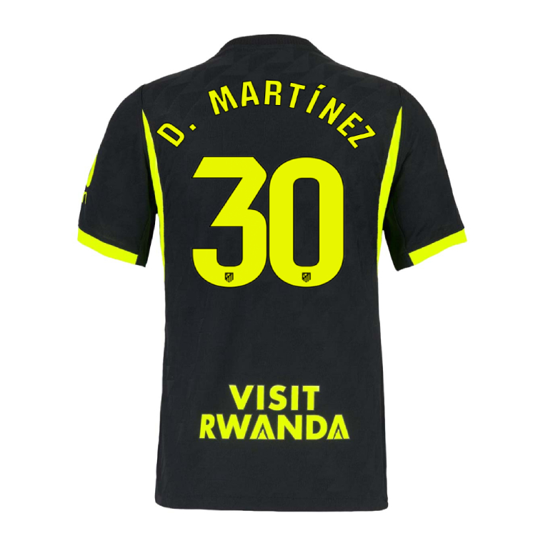 Atletico Madrid Away D. MARTÍNEZ 30 Jersey 26-27
