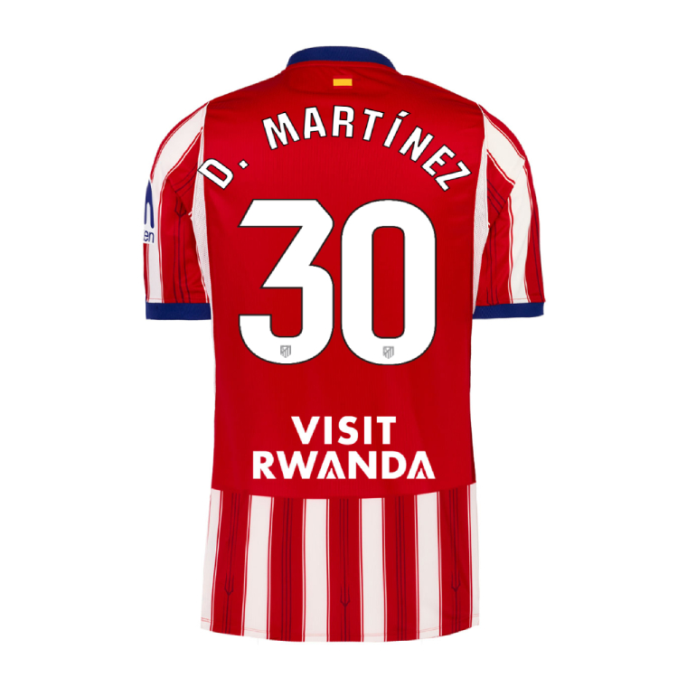 Atletico Madrid Home D. MARTÍNEZ 30 Jersey 26-27