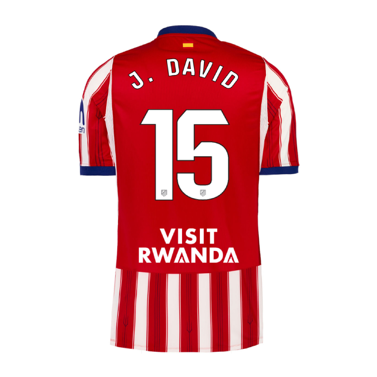 Atletico Madrid Home J. DAVID 15 Jersey 26-27