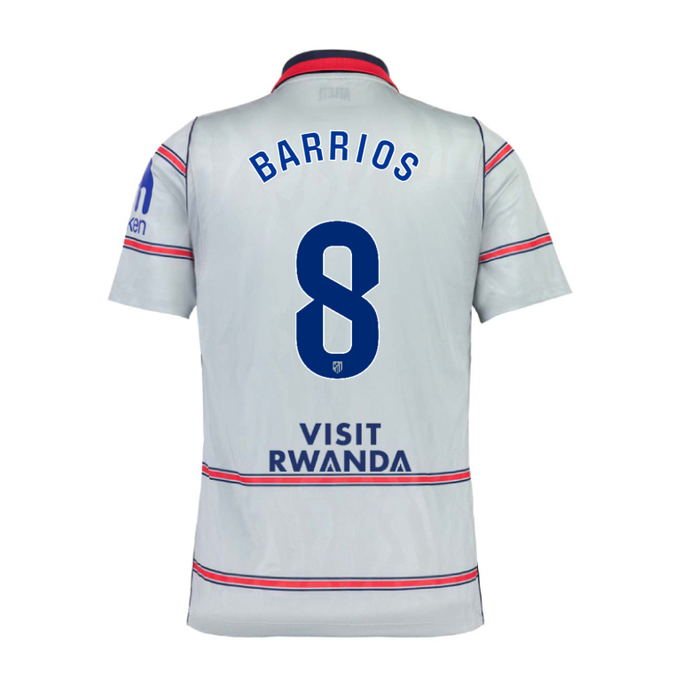 Atletico Madrid Third BARRIOS 8 Jersey 26-27