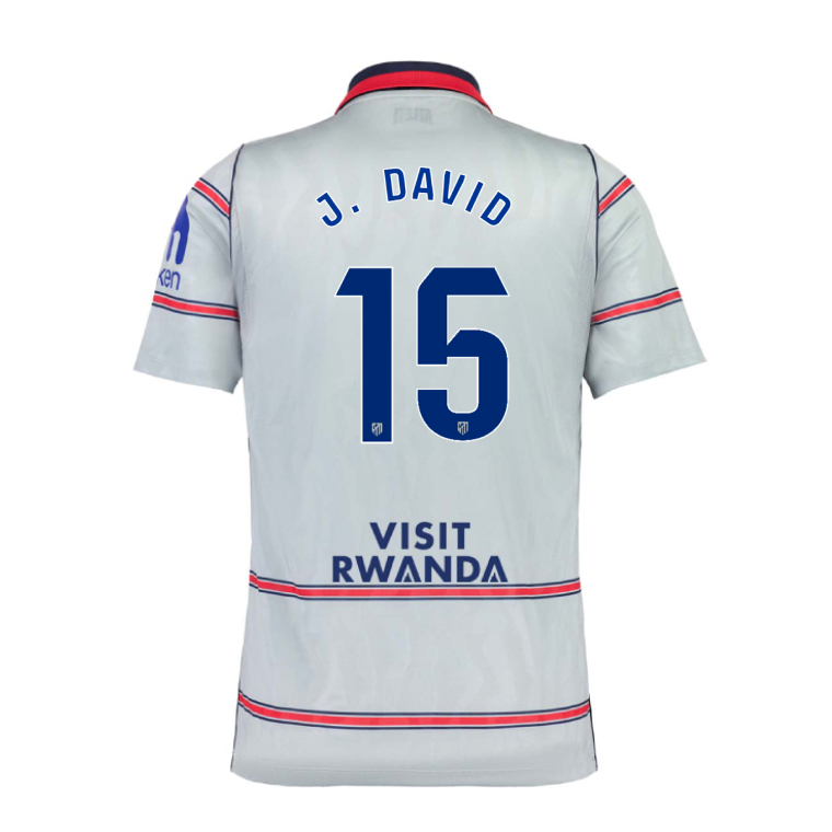 Atletico Madrid Third J. DAVID 15 Jersey 26-27