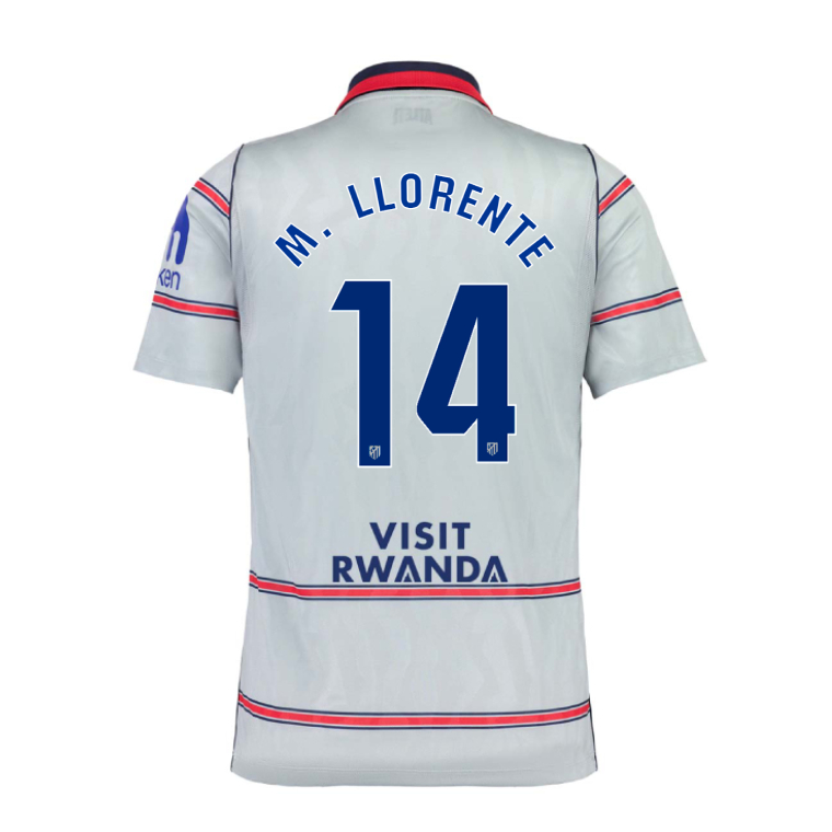 Atletico Madrid Third M. LLORENTE 14 Jersey 26-27