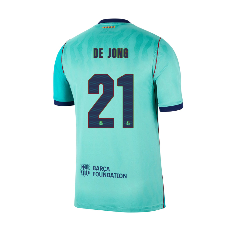 Barcelona Home F.DE JONG 21 Jersey 26-27