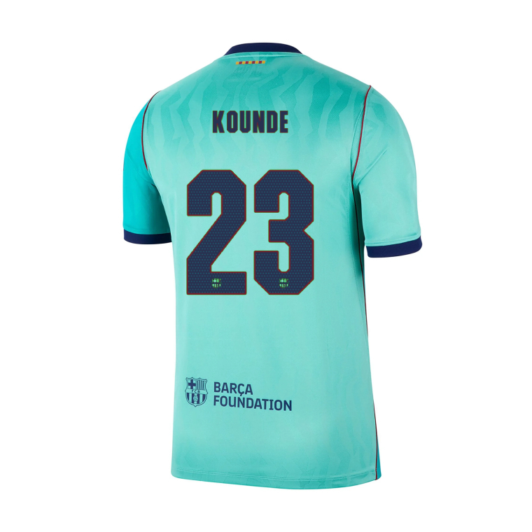 Barcelona Home KOUNDE 23 Jersey 26-27