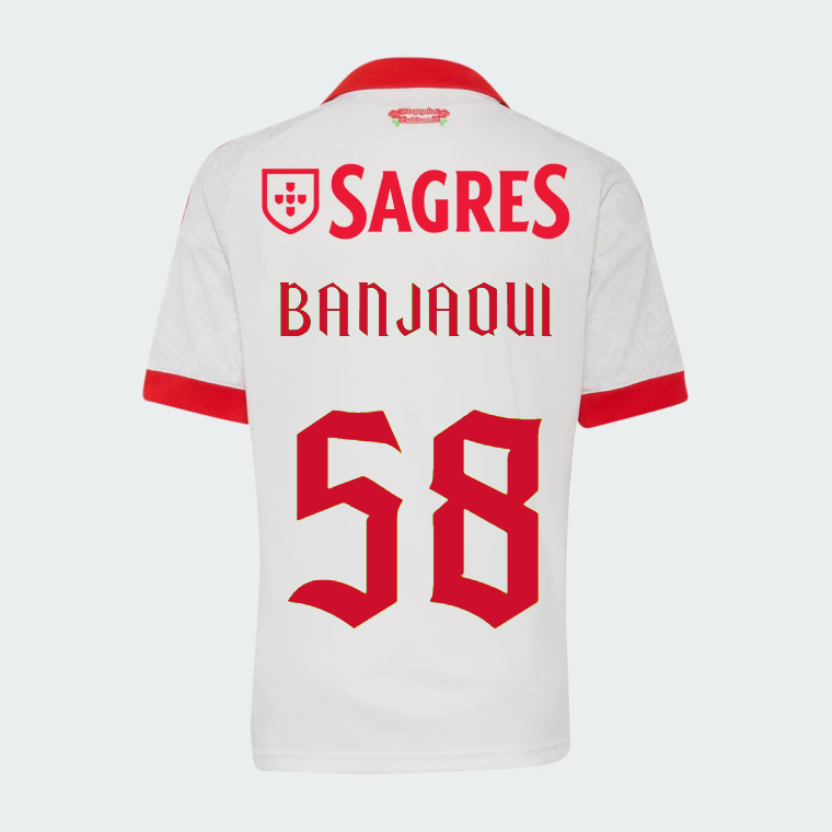 Benfica Away BANJAQUI 58 Jersey 26-27