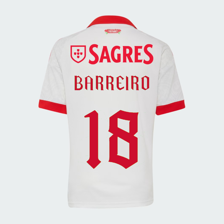 Benfica Away BARREIRO 18 Jersey 26-27