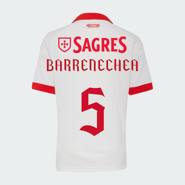 Benfica Away BARRENECHEA 5 Jersey 26-27