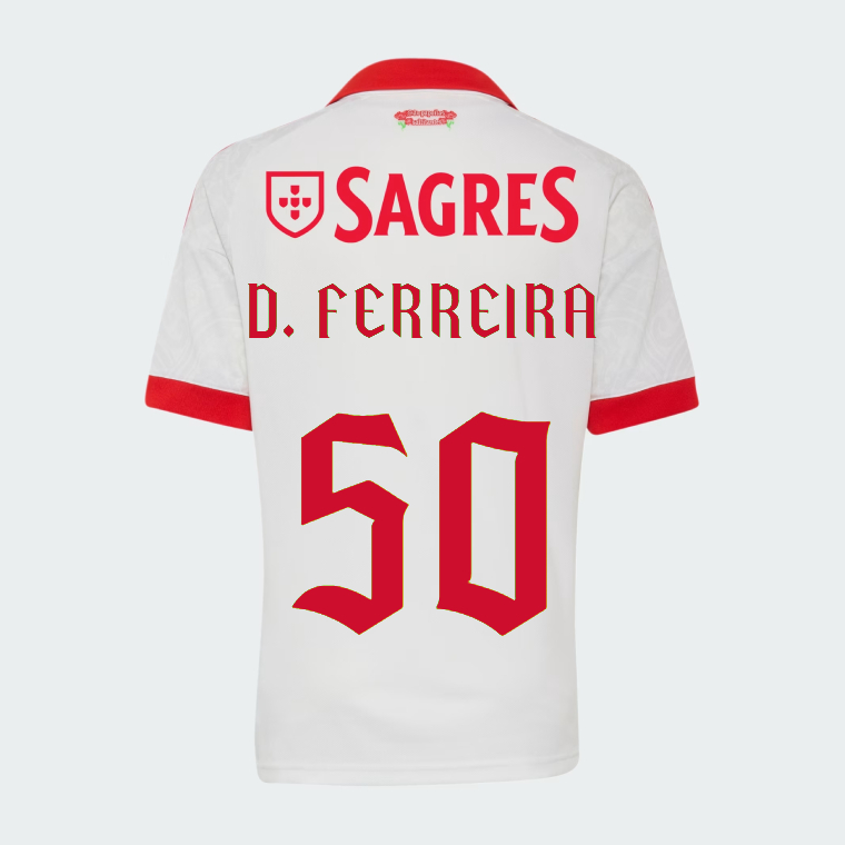 Benfica Away D. FERREIRA 50 Jersey 26-27