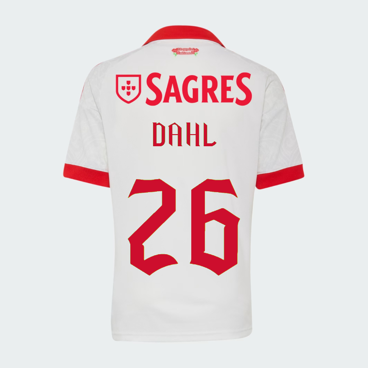 Benfica Away DAHL 26 Jersey 26-27