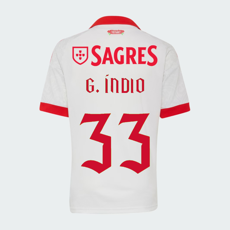 Benfica Away G. INDIO 33 Jersey 26-27