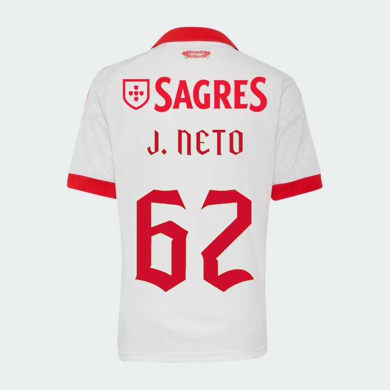 Benfica Away J. NETO 62 Jersey 26-27