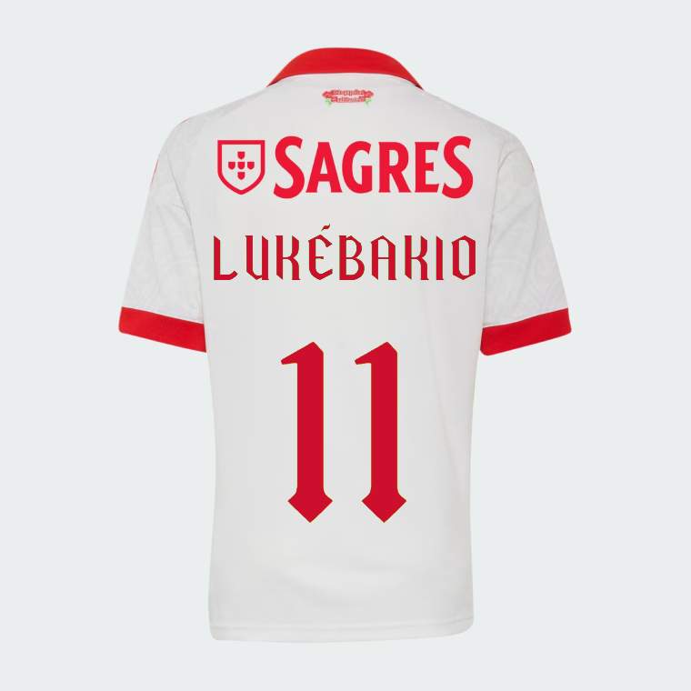 Benfica Away LUKEBAKIO 11 Jersey 26-27