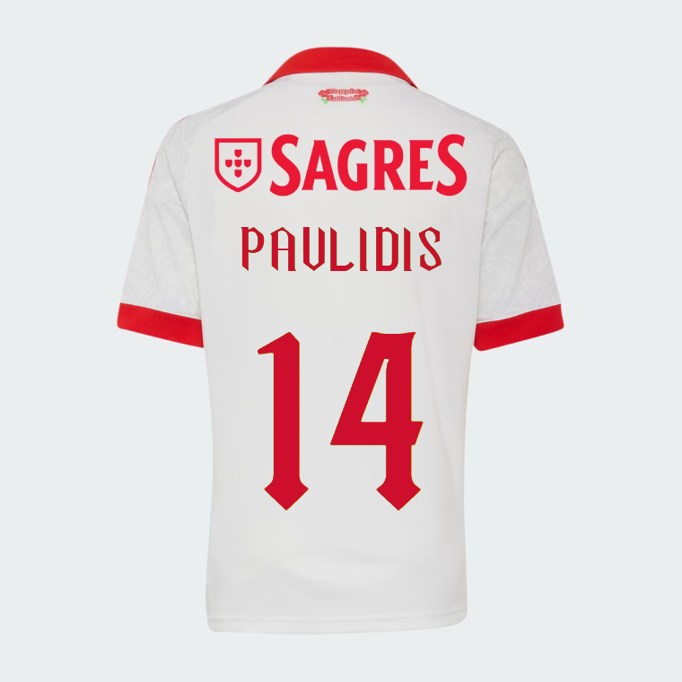 Benfica Away PAVLIDIS 14 Jersey 26-27