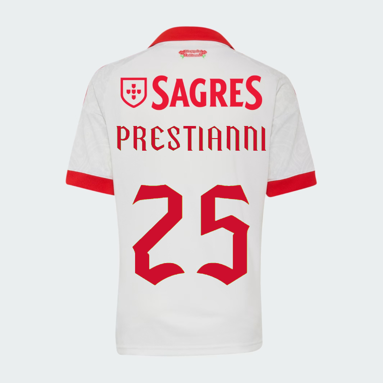 Benfica Away PRESTIANNI 25 Jersey 26-27