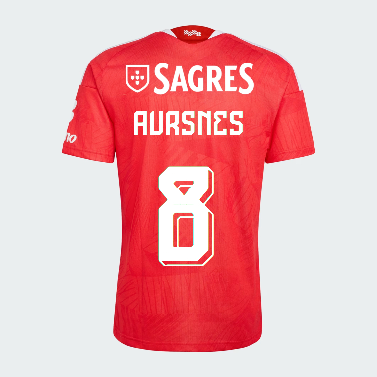 Benfica Home AURSNES 8 Jersey 26-27