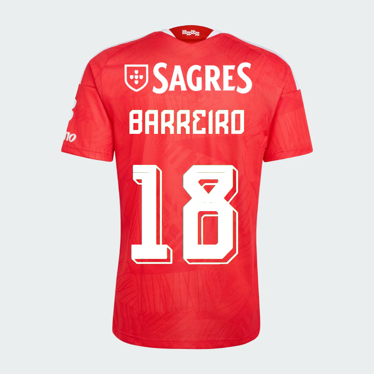 Benfica Home BARREIRO 18 Jersey 26-27