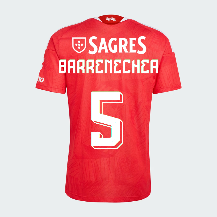 Benfica Home BARRENECHEA 5 Jersey 26-27