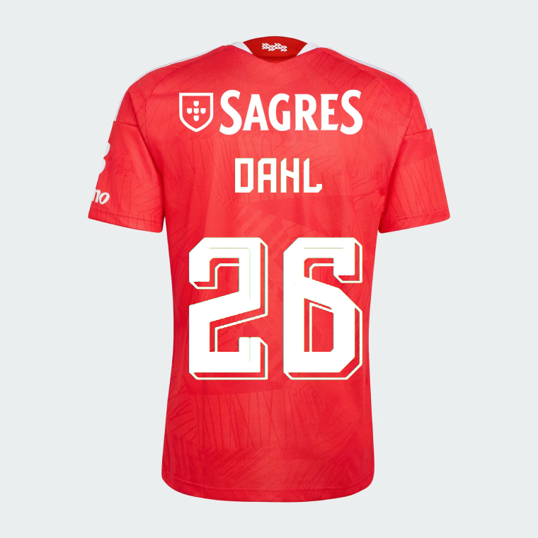 Benfica Home DAHL 26 Jersey 26-27