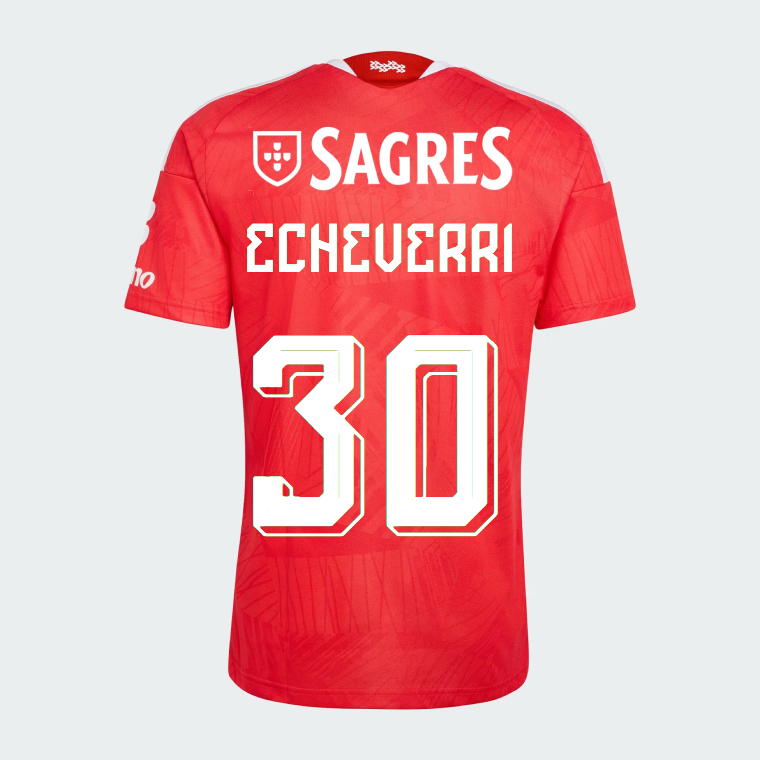 Benfica Home ECHEVERRI 30 Jersey 26-27