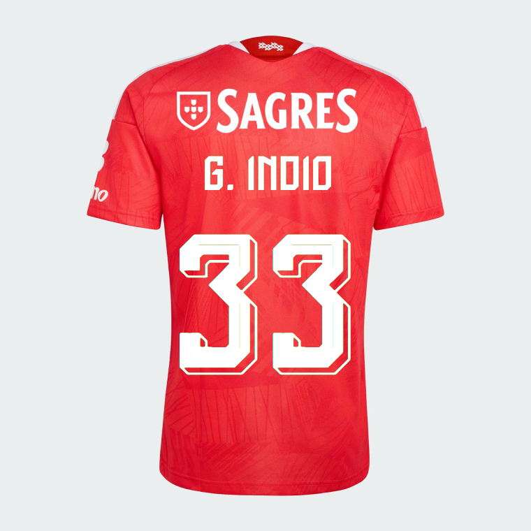 Benfica Home G. INDIO 33 Jersey 26-27