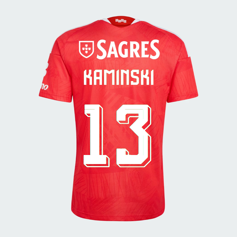 Benfica Home KAMINSKI 13 Jersey 26-27