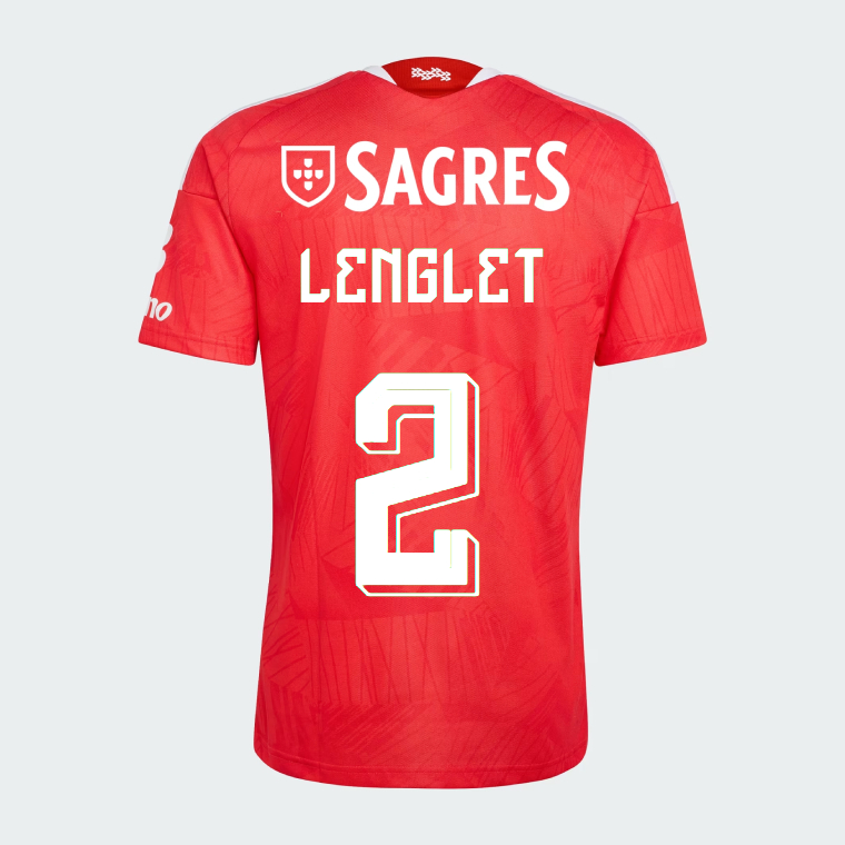 Benfica Home LENGLET 2 Jersey 26-27