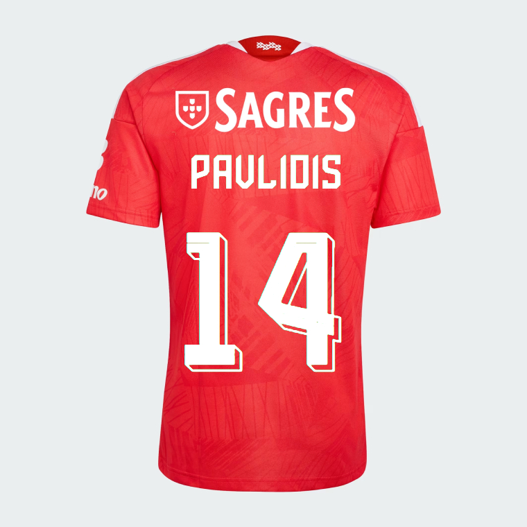 Benfica Home PAVLIDIS 14 Jersey 26-27