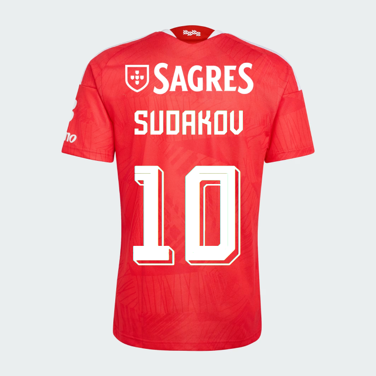 Benfica Home SUDAKOV 10 Jersey 26-27