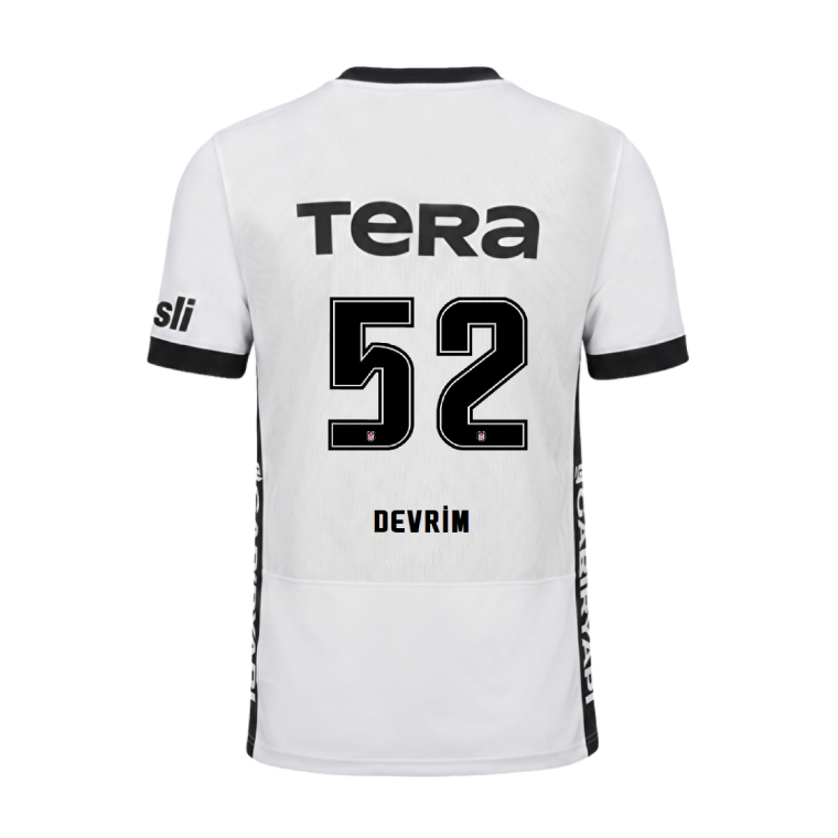 Beşiktaş Home DEVRIM 52 Jersey 26-27