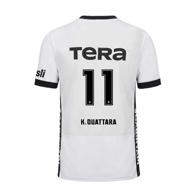 Beşiktaş Home K.OUATTARA 11 Jersey 26-27