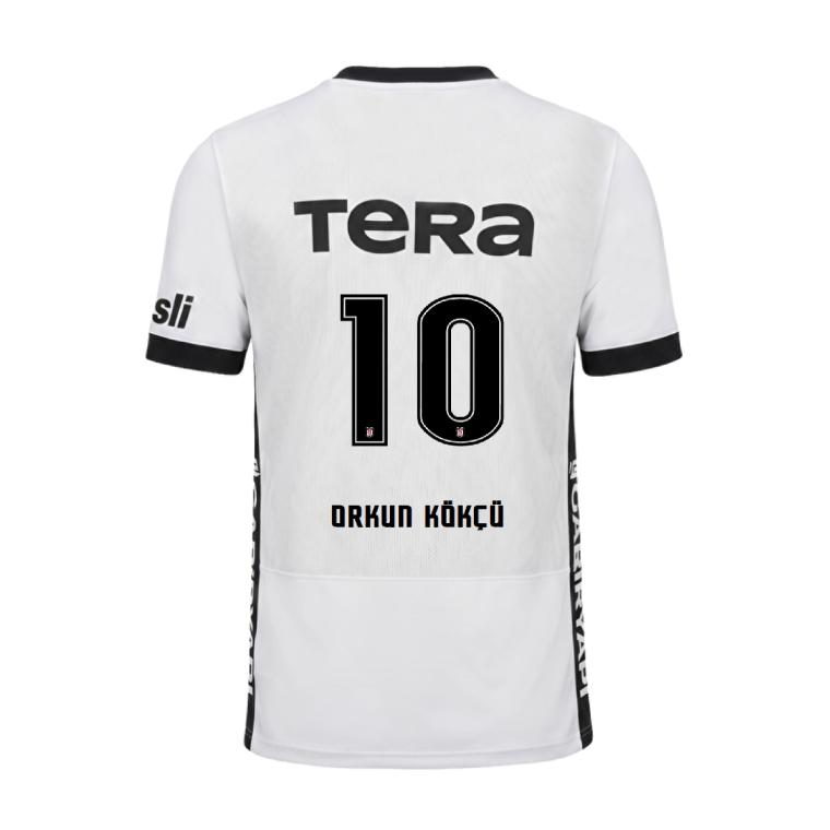 Beşiktaş Home ORKUN KÖKÇÜ 10 Jersey 26-27